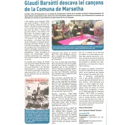 Textes occitans de la Comuna de Marselha -  Glaudi Barsotti - Article Aquo d'aqui