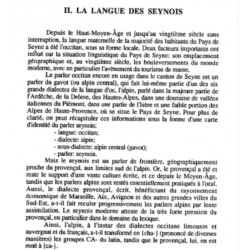 Le parler occitan alpin du Pays de Seyne - alpes de Haute-Provence - Nicolas Quint