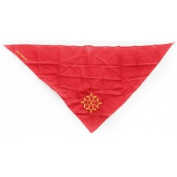 Foulard à  la Croix òc Brodée