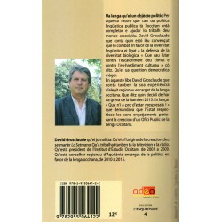 Los mots e lo baston - David Grosclaude - 4ième de couverture