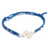 Bracelet crotz occitana en argent massif