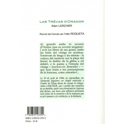 Las Trèvas d'Orador - Alain Lercher - Ives Roqueta (4en de cobertura)