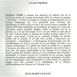 Camille Duteil ou les symboles de la démocratie - Stephen Chalk - Avant-propos