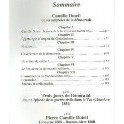 Camille Duteil ou les symboles de la démocratie - Stephen Chalk - Sommaire