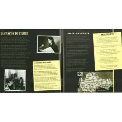 Les grandes chansons occitanes de Patric - Livret intérieur du CD