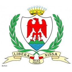 Drapeau de Nice - Comté de Nice: Libera Nissa (dessin)