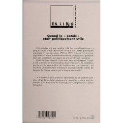 Quand le patois était politiquement utile - Carmen Alén Garabato