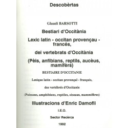Bestiari d'Occitània - Claudi Barsotti - Livre