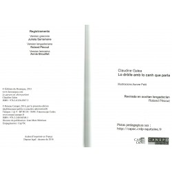 Lo dròlle amb lo canh que parla - Claudine Galea