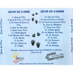 Joan de l'ors, Jean de l'Ours, conte bilingue des Hautes-Alpes occitan-français + CD - Traditionnel