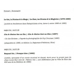 Ciné-poèmas - Jànluc Sauvaigo, Lo cat, lu piratas & lo mago, Jim & Jànluc fan un film, Esquasi blu
