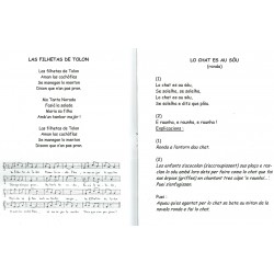 Comptinas, chants e juecs danças per los pechons