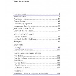 Verd paradís - Max Rouquette - Table des matières