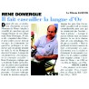 Des Platanes, on les entendait cascailler - Article Le Pèlerin 04-09-1998