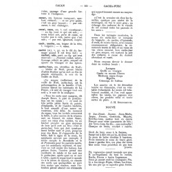 Dictionnaire de la Langue Niçoise - Jules Eynaudi et Louis Cappati - Extrait
