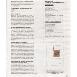 LA DAME-GRAAL, chansons de Rigaud de Barbezieux - Article de Natacha Thuillier (MAG du journal Sud Ouest)