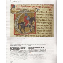 LA DAME-GRAAL, chansons de Rigaud de Barbezieux - Article de Natacha Thuillier (MAG du journal Sud Ouest)