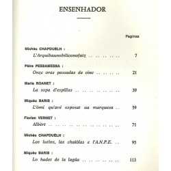 L'Arquibau... e autres ... Nobiliconofatz - ATS 72 - Table des matières