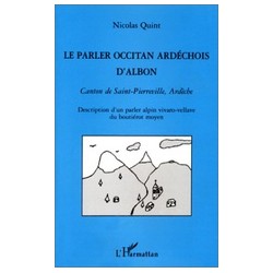 Le parler ardéchois d'Albon - Nicolas Quint