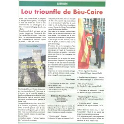 Lou triounfle de Bèu-Caire - Bernat Giély - Article Prouvenço d'Aro (04-2019)