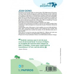 L'om qu'ou soumnàvat 'd piënte - Jean Giono (francoprovençau) - 4ième de couverture