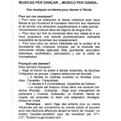 Musicas per dançar - Musico per dansa - Lucile Barberis