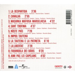 Marcha ! - Lo Còr de la Plana - Arrière de la pochette du CD