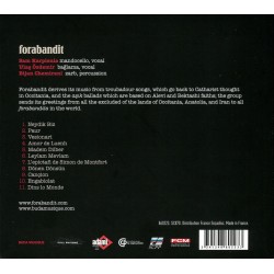 Forabandit - Sam Karpienia, Ulas Özdemir, Bijan Chemirani - Album (CD)