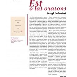 Est o las orason - Sèrgi LABATUT - ATS 219 - Article Lo Diari 50