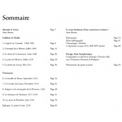 La Canso 1208-1219 - Anne Brenon, Christian Salès - Sommaire