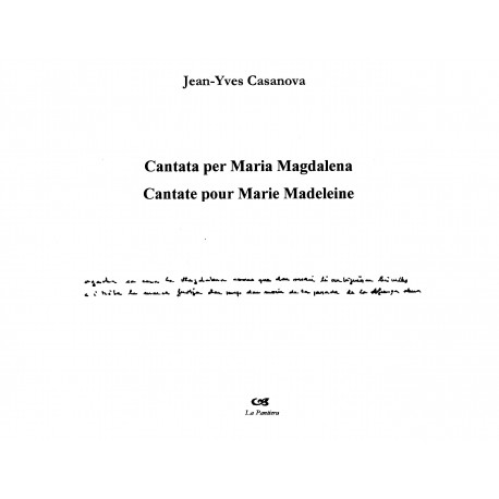 Cantata per Maria Magdalena - Jean-Yves Casanova