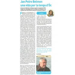À la première personne - Jean-Pierre Belmon - Article Aquo d'aqui 319 (10-2019)
