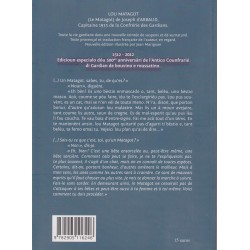 Lou matagot / Le matagot - Jóusè d'Arbaud (4ème de couv)