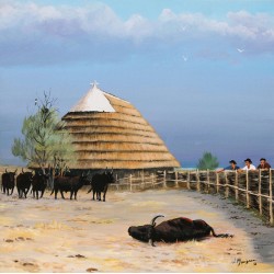 Lou matagot - Le matagot - Jóusè d'Arbaud - illustration de Jean Marignan