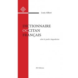 Dictionnaire Occitan Français selon les parlers languedociens - Louis Alibert - Couverture