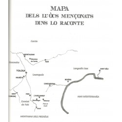 Lo Sagèl escondut, faula esoterica - Michel Jacquet - Mapa dels luòcs