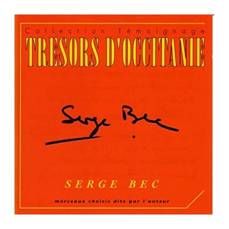 Sergi BEC - Trésors d'Occitanie (CD)