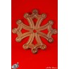 Dessous de plat Croix Occitane (fonte marron)