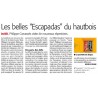 Escapadas - Philippe Carcassés - Article de Michèle Fizaine dans "Midi Libre"