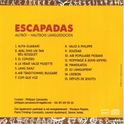 Escapadas - Felip Carcassés (CD)