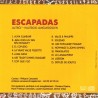 Escapadas - Philippe Carcassés - Dos de la pochette du CD