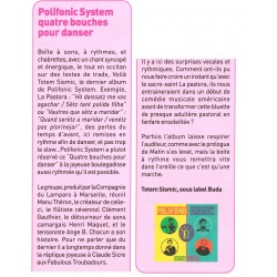 Totem-Sismic - Polifonic System (CD) - Article Aquo d'Aqui 322 - 2020-02