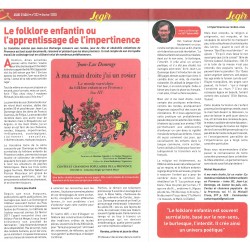 À ma main droite j’ai un rosier - Jean-Luc Domenge - Article Aquo d'Aqui 322 - 2020-02