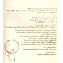 Vent’Alentour - Tant que Li Siam - Détail du livret