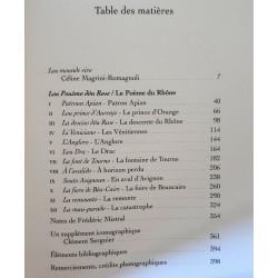 Lou Pouèmo dóu Rose - Le Poème du Rhône - Frédéric Mistral - Table des matières