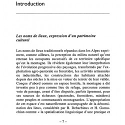 Les noms du paysage alpin - Hubert Bessat, Claudette Germi - Extrait
