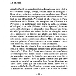 Les noms du paysage alpin - Hubert Bessat, Claudette Germi - Extrait