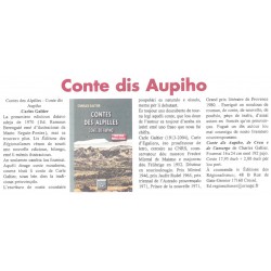 Conte dis Aupiho - Contes des Alpilles - Charles Galtier - Article Prouvenço d'aro 09-2018