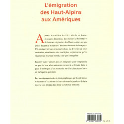 L’émigration des Haut-Alpins aux Amériques - Patrick Caffarel et Michel Clément - 4ième de couverture