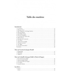 Las obros mescladissos d'un baroun de Caravetos - Jacques Roudil - Taula